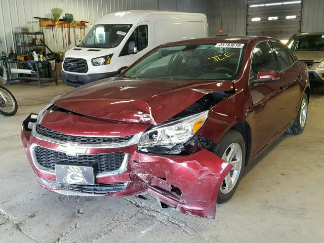 1G11C5SL2FF313727 - 2015 CHEVROLET MALIBU 1LT 栗色 照片 2