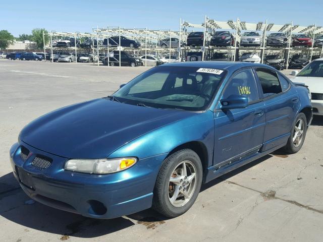1G2WR52132F213077 - 2002 PONTIAC GRAND PRIX GREEN photo 2