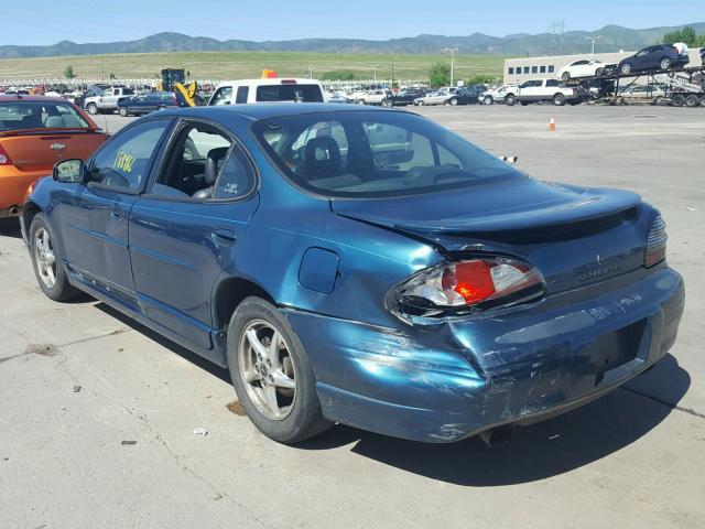 1G2WR52132F213077 - 2002 PONTIAC GRAND PRIX GREEN photo 3