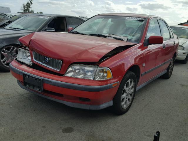 YV1VS2554YF532919 - 2000 VOLVO S40 RED photo 2