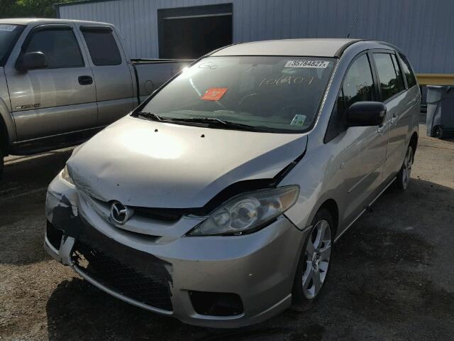 JM1CR293260106907 - 2006 MAZDA 5 SILVER photo 2