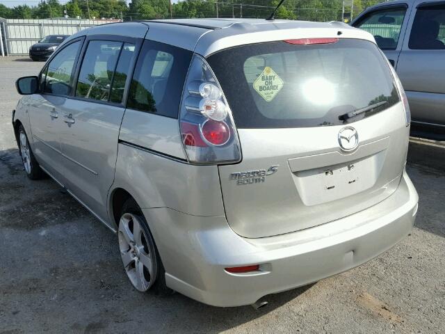 JM1CR293260106907 - 2006 MAZDA 5 SILVER photo 3