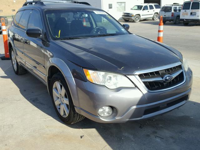 4S4BP61C697329396 - 2009 SUBARU OUTBACK 2. BLACK photo 1