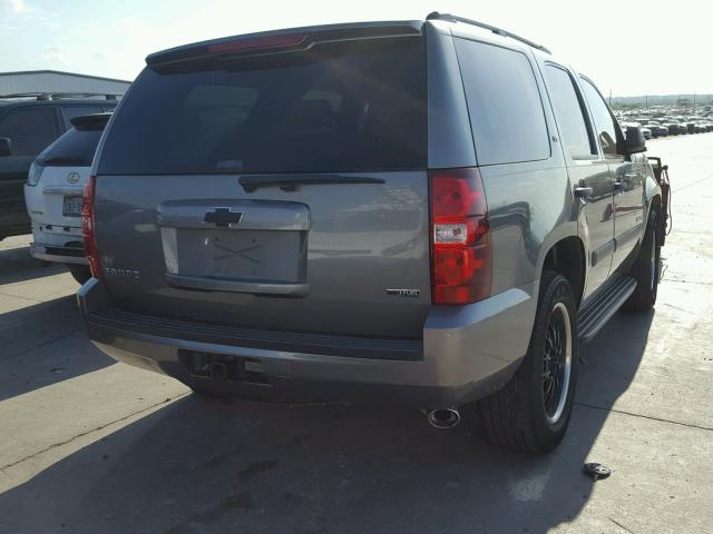 1GNFC13097J386559 - 2007 CHEVROLET TAHOE C150 GRAY photo 4