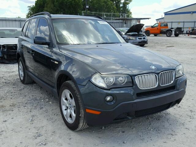 WBXPC93407WF06465 - 2007 BMW X3 3.0SI BLACK photo 1