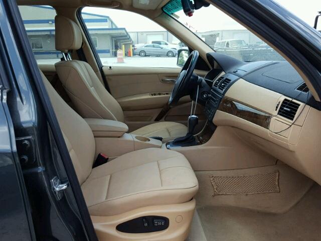 WBXPC93407WF06465 - 2007 BMW X3 3.0SI BLACK photo 5