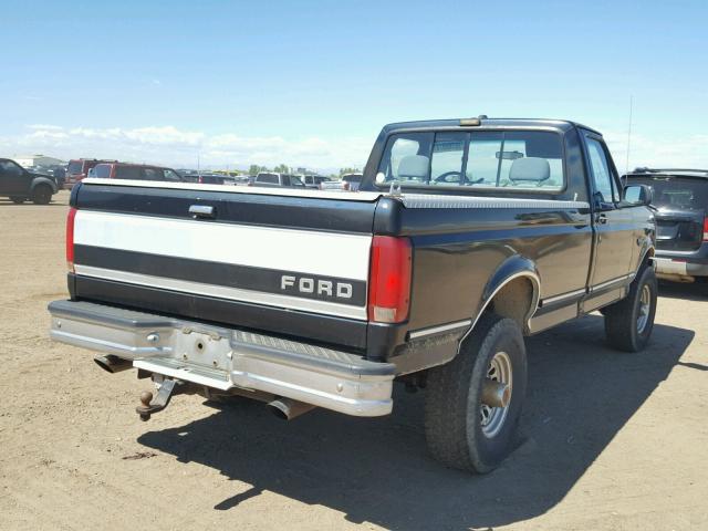 1FTHF26H3PNA08214 - 1993 FORD F250 BLACK photo 4