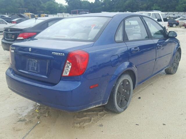 KL5JD56Z48K954459 - 2008 SUZUKI FORENZA BA BLUE photo 4