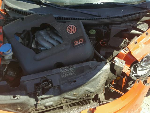 3VWCK31C15M412222 - 2005 VOLKSWAGEN NEW BEETLE 橙色 照片 7