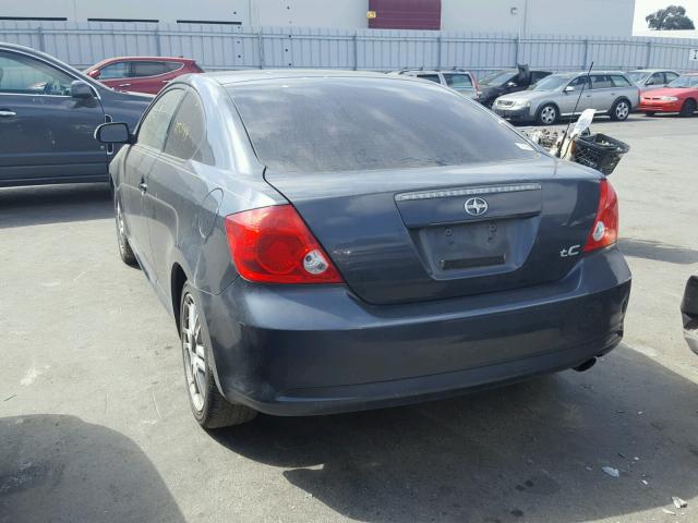 JTKDE177260130293 - 2006 TOYOTA SCION TC 灰色 照片 3