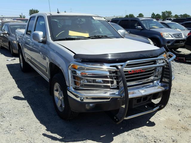 1GTD5MF96C8129625 - 2012 GMC CANYON SLE SILVER photo 1