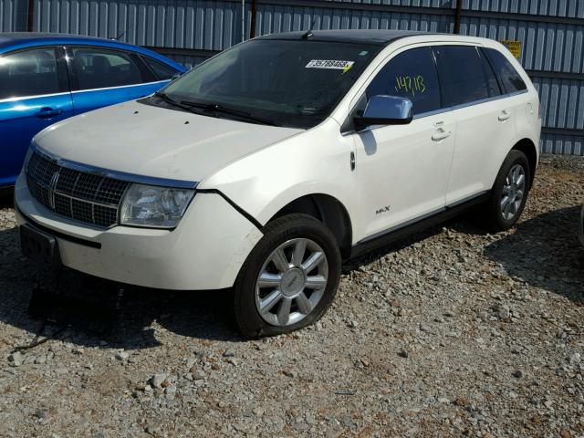 2LMDU68C88BJ06410 - 2008 LINCOLN MKX WHITE photo 2
