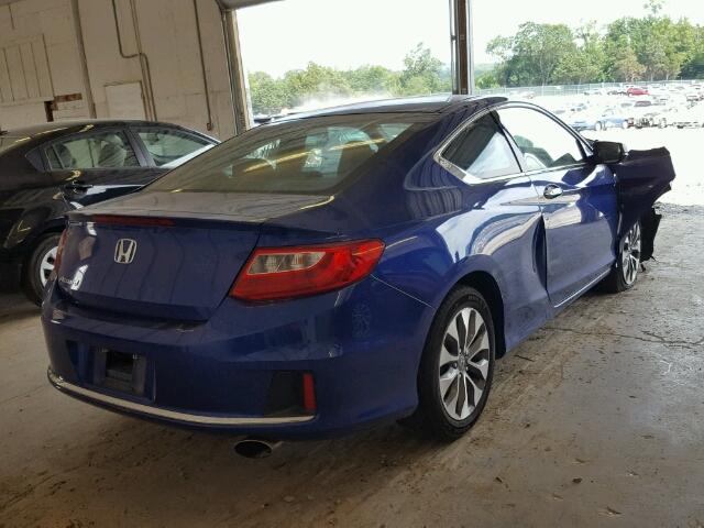 1HGCT1B74EA011686 - 2014 HONDA ACCORD EX PURPLE photo 4