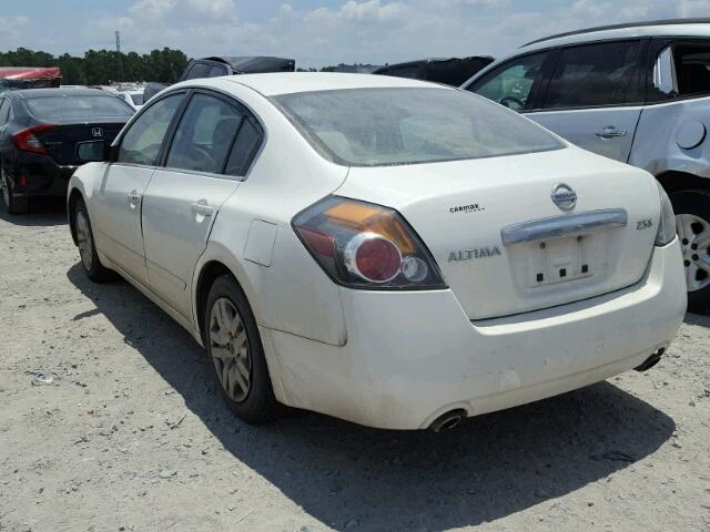 1N4AL2AP8CC194014 - 2012 NISSAN ALTIMA BAS WHITE photo 3