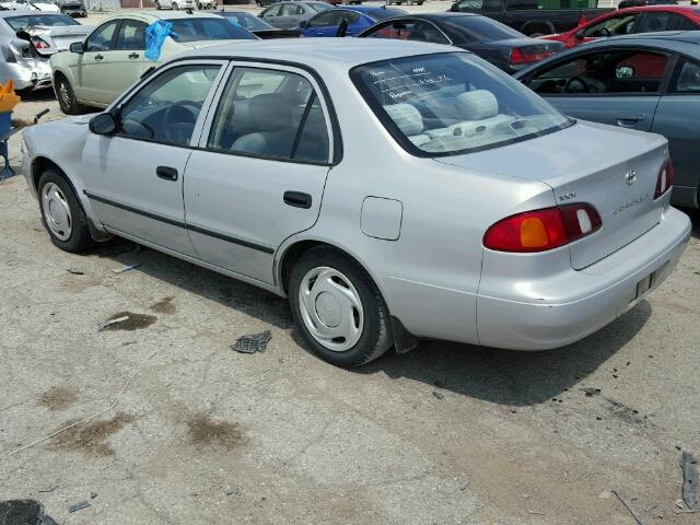 2T1BR12E8XC161600 - 1999 TOYOTA COROLLA VE SILVER photo 3