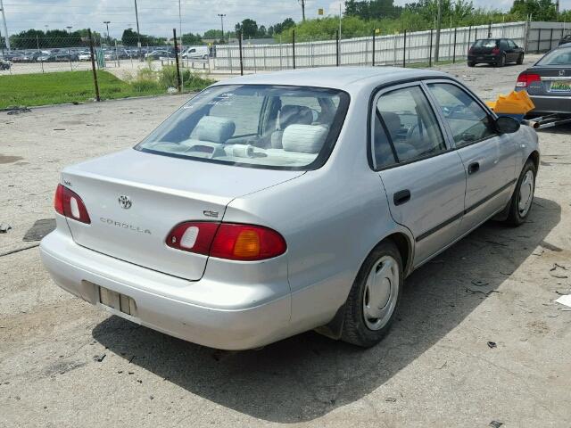 2T1BR12E8XC161600 - 1999 TOYOTA COROLLA VE SILVER photo 4