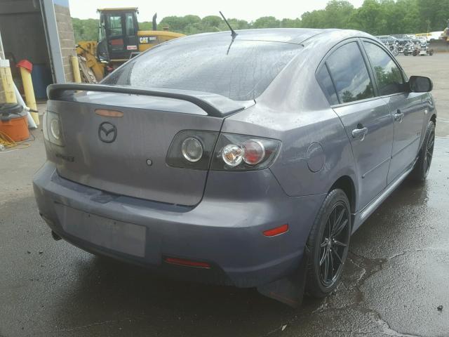 JM1BK323571621833 - 2007 MAZDA 3 S GRAY photo 4