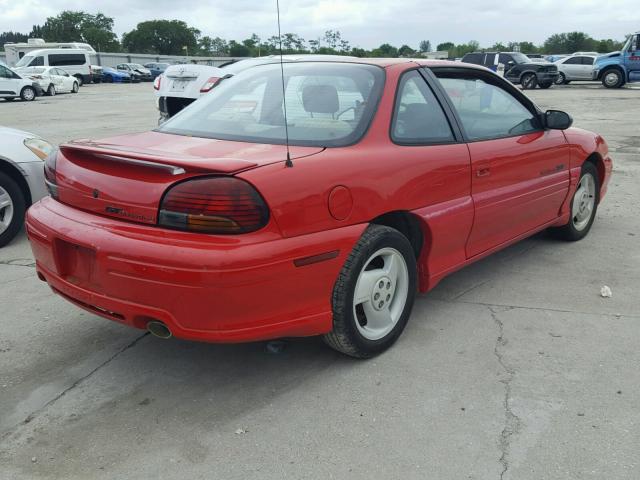 1G2NW12M3WC727977 - 1998 PONTIAC GRAND AM G RED photo 4