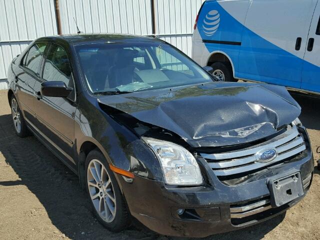 3FAHP07Z29R193287 - 2009 FORD FUSION SE BLACK photo 1