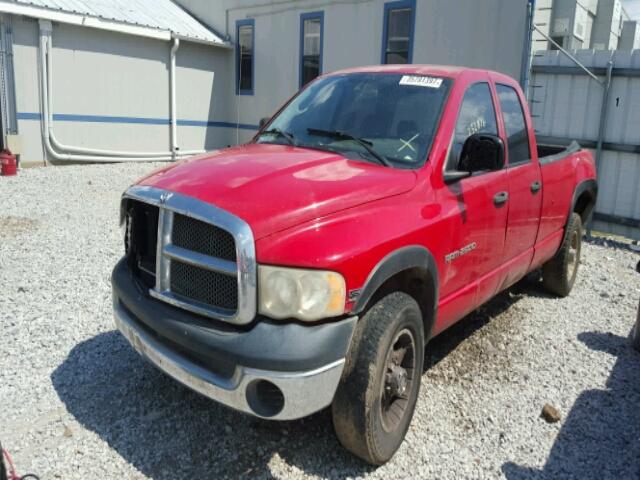 3D7KA28DX4G196979 - 2004 DODGE RAM 2500 Q RED photo 2