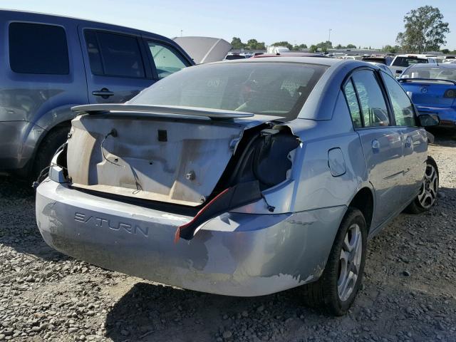 1G8AL52F23Z189061 - 2003 SATURN ION LEVEL GRAY photo 4