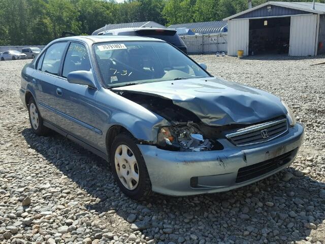 2HGEJ8648YH603699 - 2000 HONDA CIVIC EX ლურჯი ფოტო 1