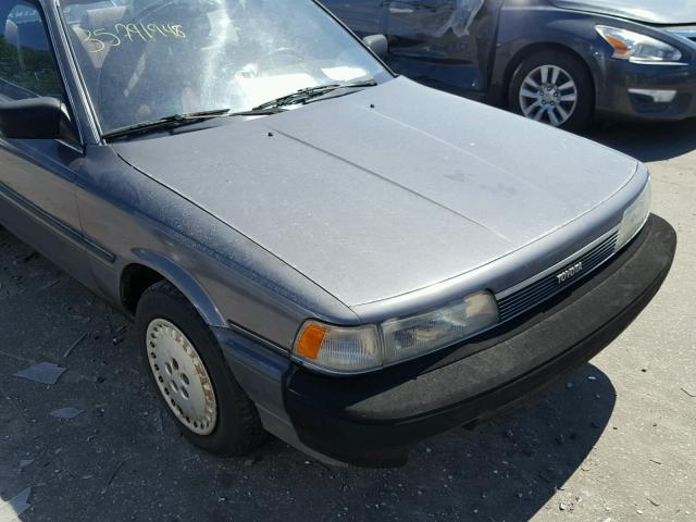 JT2SV21E1H0059479 - 1987 TOYOTA CAMRY DLX CHARCOAL photo 9