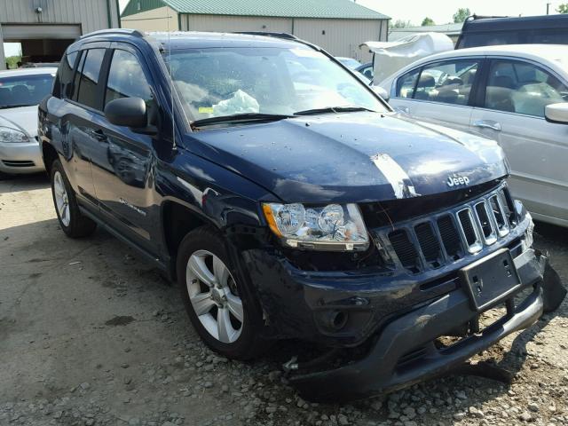 1C4NJDBB9CD633554 - 2012 JEEP COMPASS SP BLUE photo 1