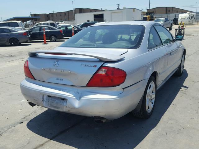 19UYA42622A001660 - 2002 ACURA 3.2CL TYPE SILVER photo 4