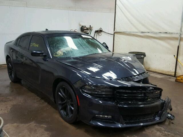 2C3CDXCT0GH117717 - 2016 DODGE CHARGER R/ BLUE photo 1