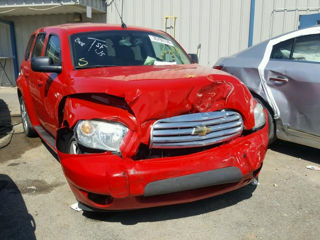 3GNDA13D08S576704 - 2008 CHEVROLET HHR LS წითელი ფოტო 1