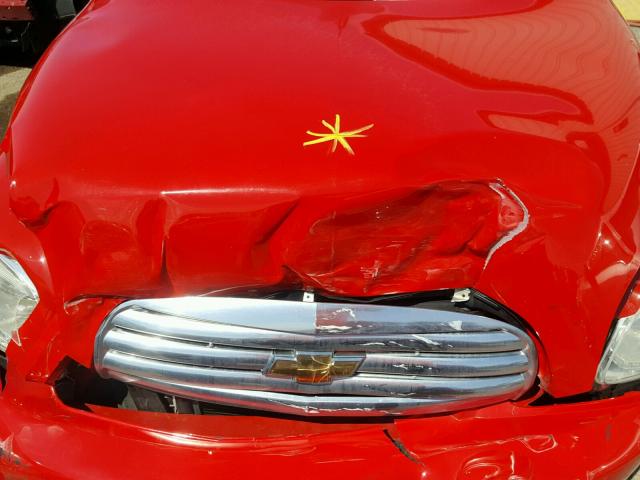 3GNDA13D08S576704 - 2008 CHEVROLET HHR LS წითელი ფოტო 7