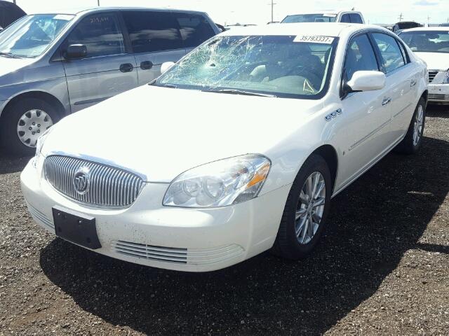 1G4HD57149U105225 - 2009 BUICK LUCERNE CX WHITE photo 2