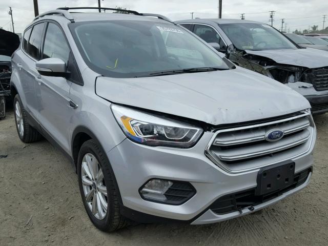1FMCU0JD3HUA04594 - 2017 FORD ESCAPE TIT Gümüş fotoğraf 1
