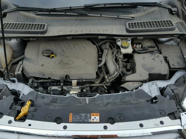 1FMCU0JD3HUA04594 - 2017 FORD ESCAPE TIT Gümüş fotoğraf 7