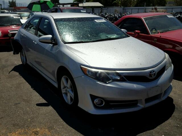 4T1BF1FK4EU413654 - 2014 TOYOTA CAMRY L SILVER photo 1