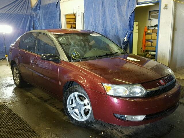 1G8AL52F03Z132891 - 2003 SATURN ION LEVEL BURGUNDY photo 1