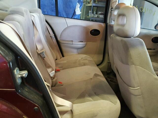1G8AL52F03Z132891 - 2003 SATURN ION LEVEL BURGUNDY photo 6