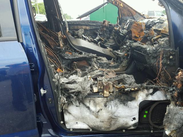 1N6AA1E6XHN528015 - 2017 NISSAN TITAN SV BURN photo 5