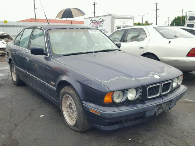 WBAHE2324SGE93429 - 1995 BMW 530 I AUTO BLUE photo 1