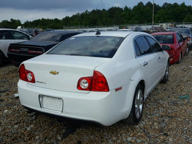 1G1ZC5E03CF339687 - 2012 CHEVROLET MALIBU 1LT თეთრი ფოტო 4