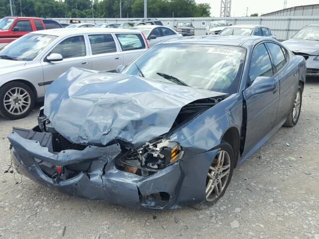 2G2WR554761242763 - 2006 PONTIAC GRAND PRIX BLUE photo 2