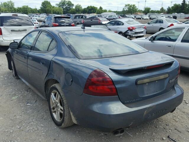 2G2WR554761242763 - 2006 PONTIAC GRAND PRIX BLUE photo 3