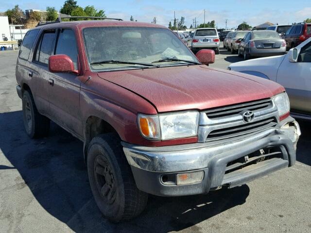 JT3HN86R719047181 - 2001 TOYOTA 4RUNNER SR RED photo 1