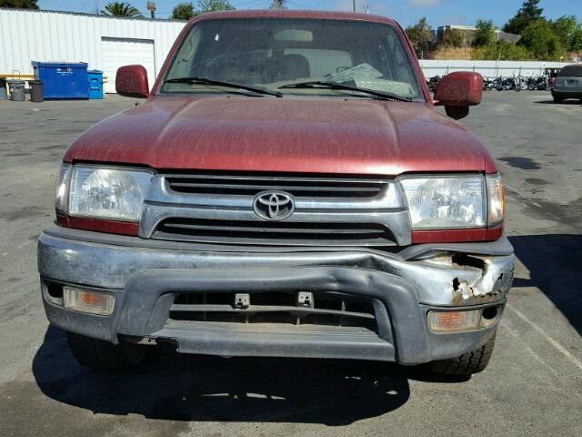 JT3HN86R719047181 - 2001 TOYOTA 4RUNNER SR RED photo 9