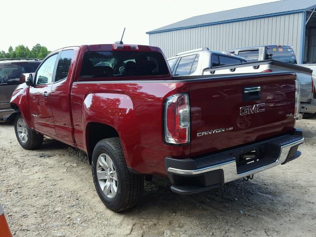 1GTH5CEN5J1227304 - 2018 GMC CANYON SLE RED photo 3