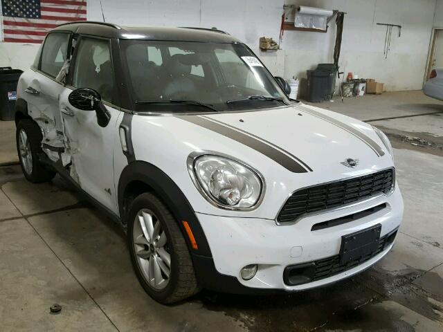 WMWZC5C50BWM10183 - 2011 MINI COOPER S C WHITE photo 1