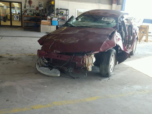 1G3NL52F13C172813 - 2003 OLDSMOBILE ALERO GL BURGUNDY photo 2