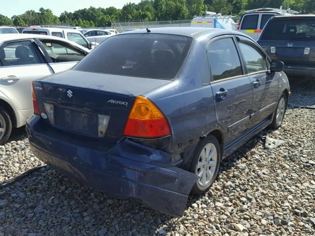 JS2RA61S465300083 - 2006 SUZUKI AERIO PREM BLUE photo 4