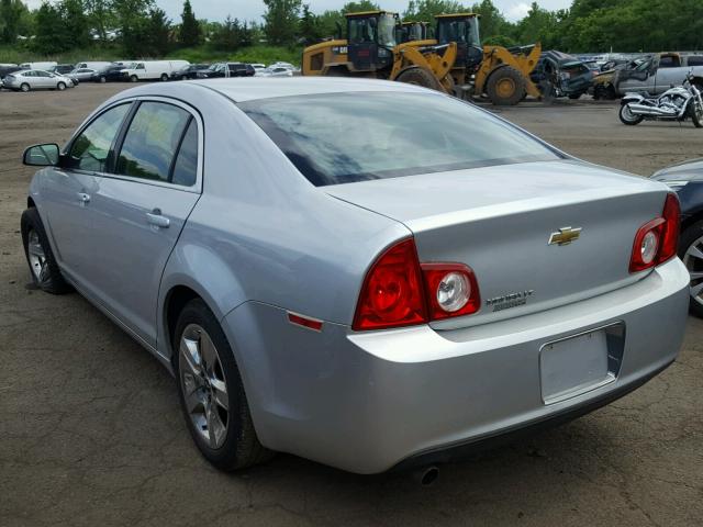 1G1ZC5EB9AF175733 - 2010 CHEVROLET MALIBU 1LT 银色 照片 3